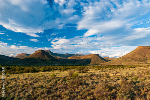 landscape in the morning