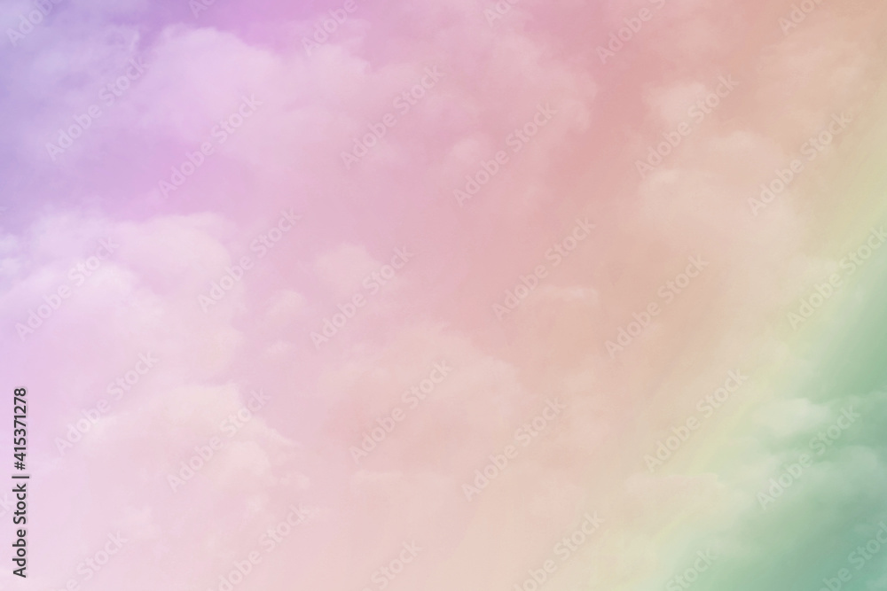 Sky and clouds in pastel tones Sky and clouds in pastel tones