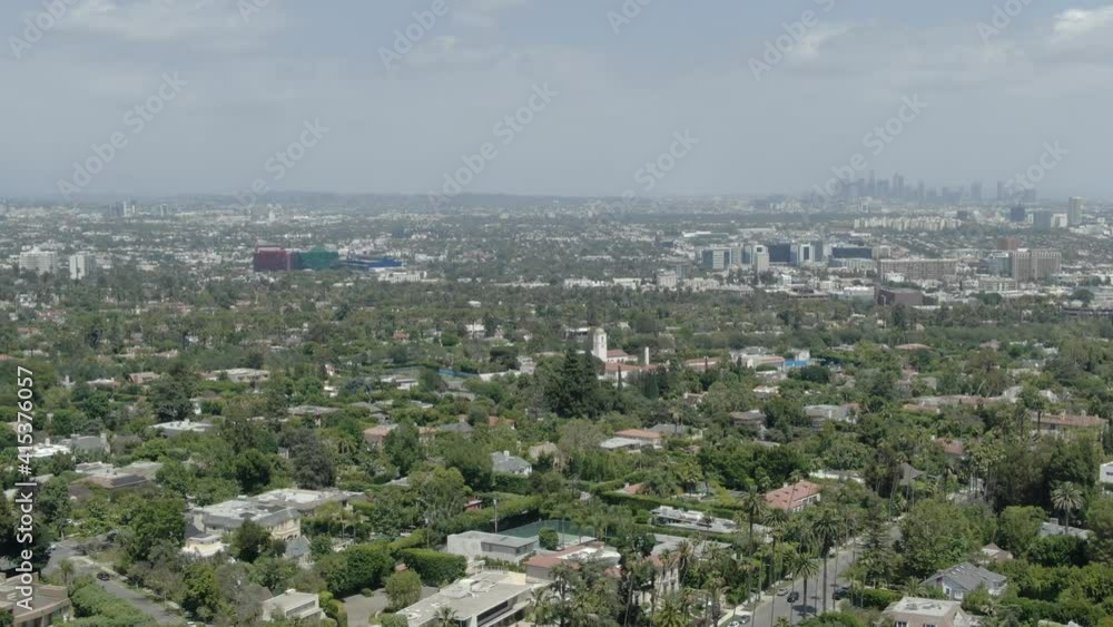 Los Angeles Hollywood to Beverly Hills Rotate R California USA Los Angeles Hollywood to Beverly Hills Rotate R California USA