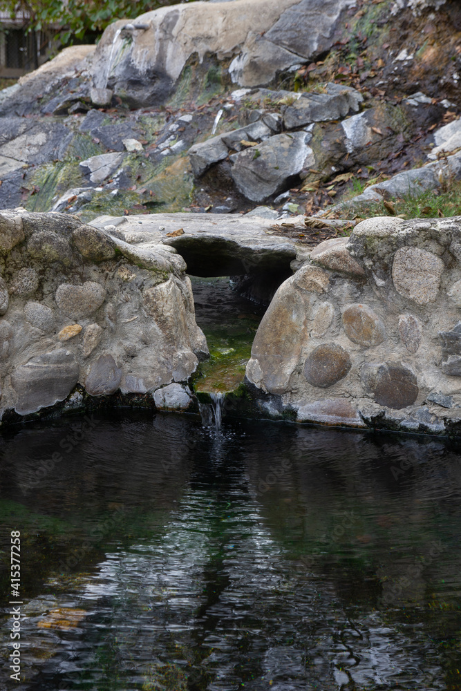Fototapeta premium small river in the mountains