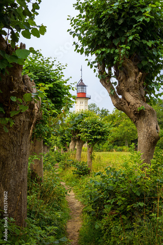 Lighthouse in Rozewie, Poland