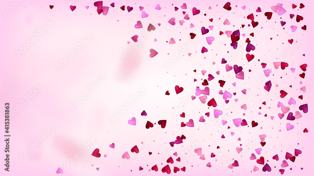 Red, Pink Hearts Vector Confetti. Valentines Day Tender Pattern. Beautiful Pink Design Valentines Day Decoration with Falling Down Hearts Confetti. Luxury Gift, Birthday Card, Poster Background Red, Pink Hearts Vector Confetti. Valentines Day Tender Pattern. Beautiful Pink Design Valentines Day Decoration with Falling Down Hearts Confetti. Luxury Gift, Birthday Card, Poster Background