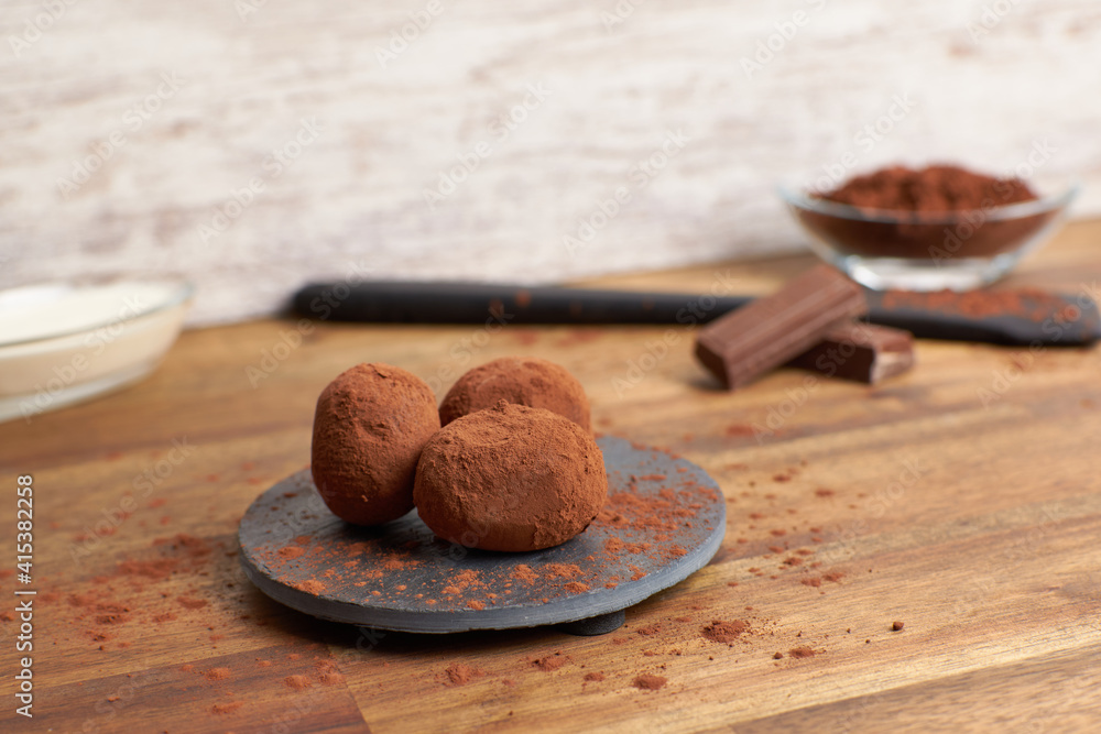 Chocolate truffles Chocolate truffles