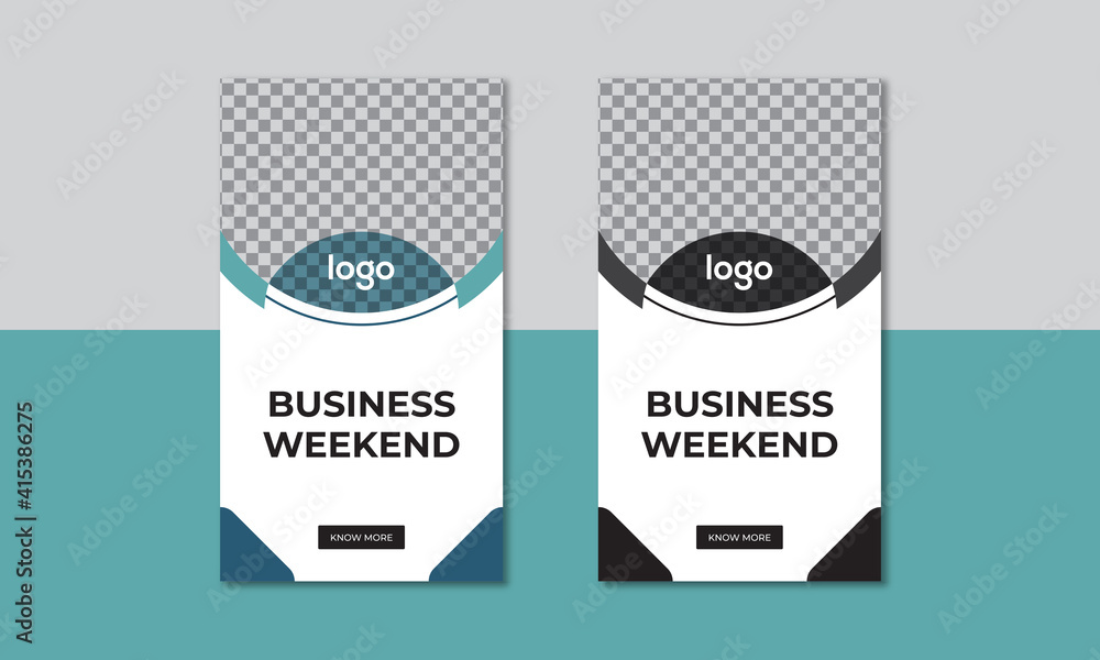 Editable Social Media Story Template Design, Social Media Banner Design Black and Blue, Social Media Template Editable Social Media Story Template Design, Social Media Banner Design Black and Blue, Social Media Template