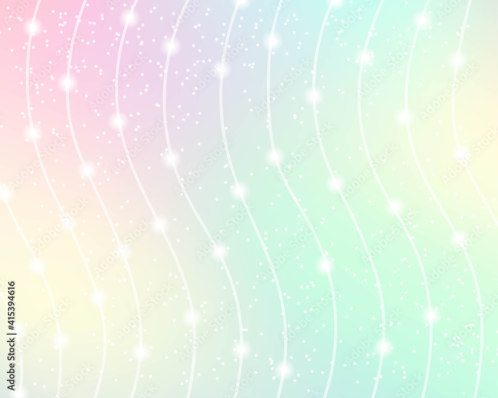 Rainbow pastel snow bokeh background Rainbow pastel snow bokeh background