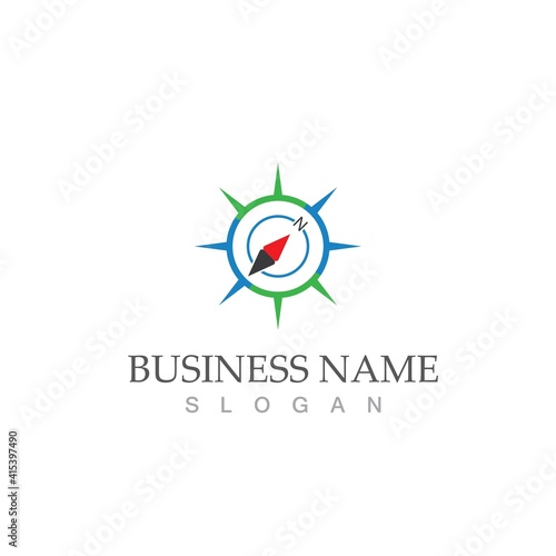 compass icon vector illustration template Free Download compass icon vector illustration template - GFXLoad