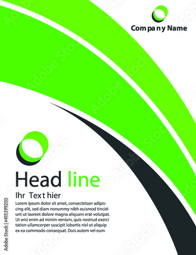 Simpler Flyer für kurze informationen