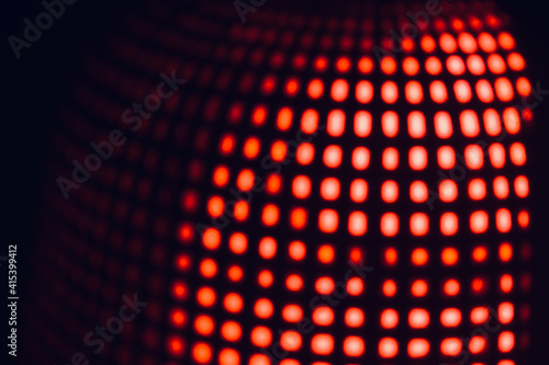 red illuminated lights background
