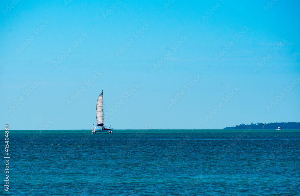 sailboat on the water