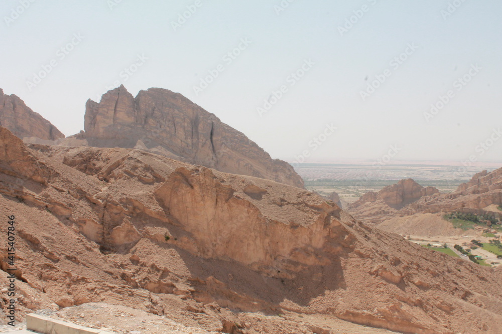 Naklejka premium Sand mountain