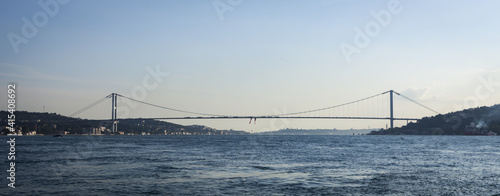 Photo Bosporus Bridge perspective shot