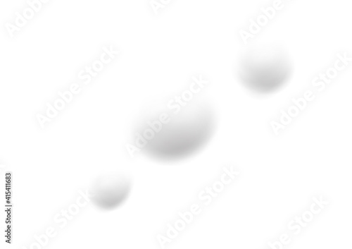 realistic cloud vectors isolated on white background ep148