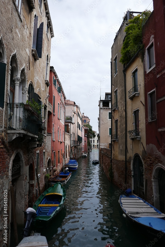 boats in Venice, Veneto, Italy, September