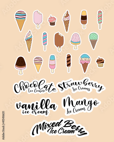 Cute planner stickers