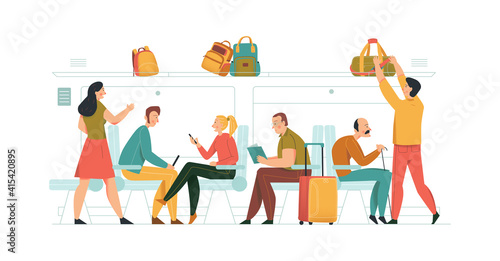 Train Seats Passengers Composition
