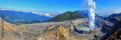 Volcan Poás, Heredia, Costa Rica photo