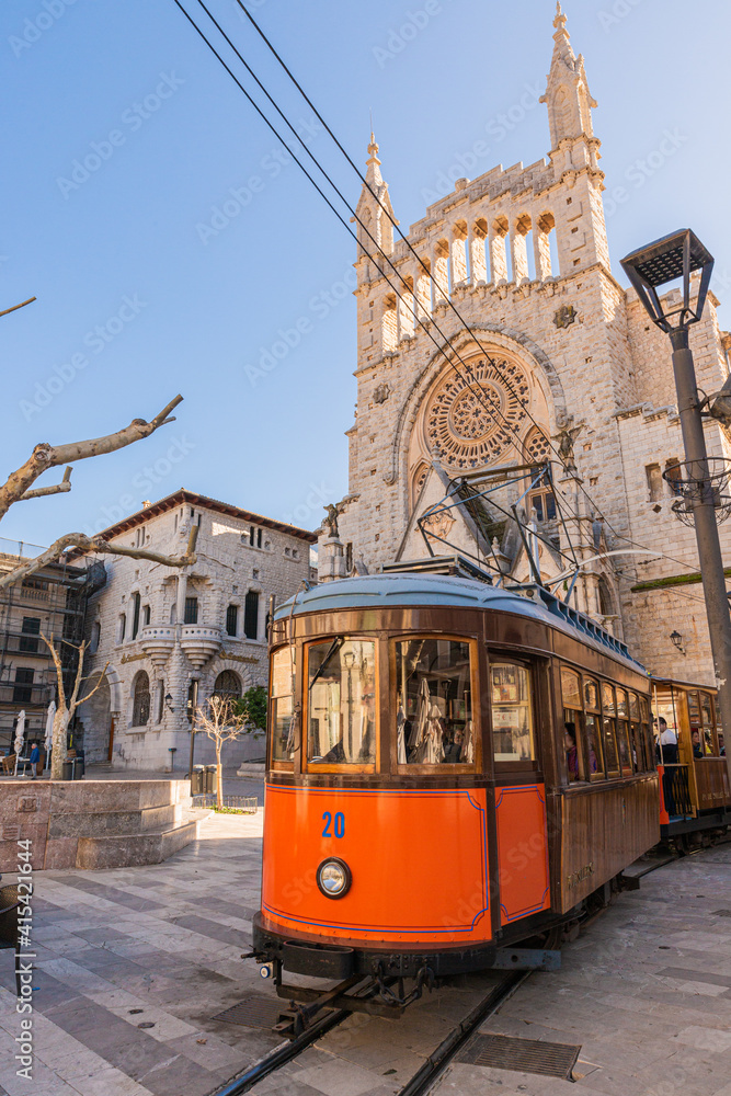 Fototapeta premium Central Soller, Mallorca