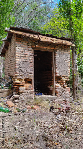 old wooden house
