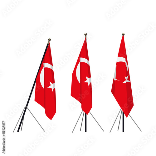 トルコ共和国国旗