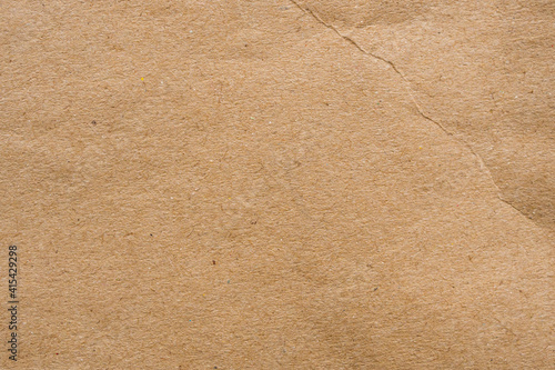 Wallpaper Mural Brown paper eco recycled kraft sheet texture cardboard background Torontodigital.ca