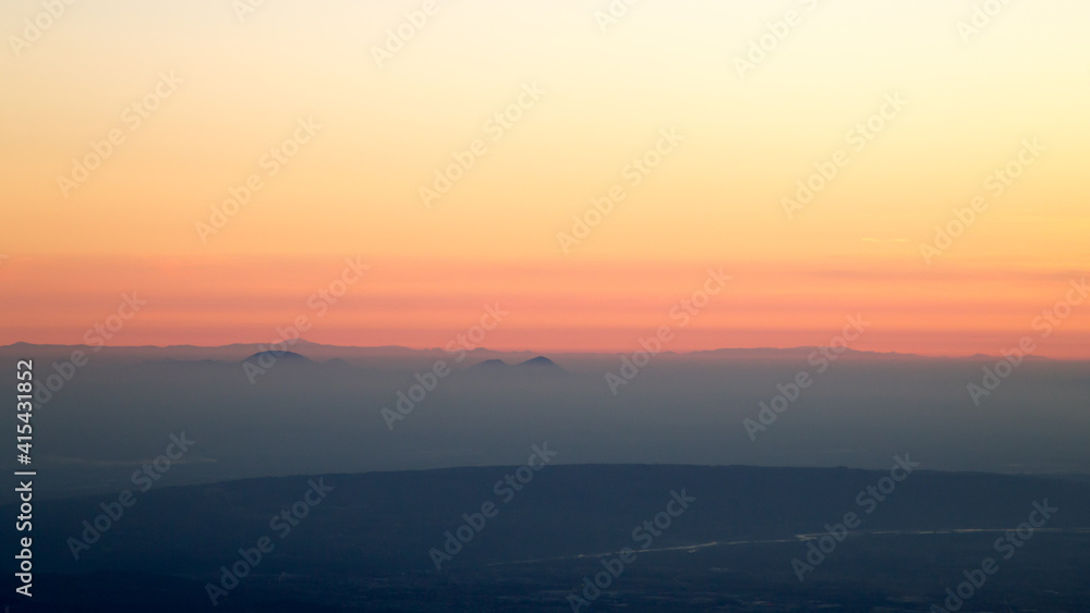 Mountain silhouette background. Italian alps landscape