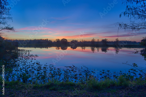 blue hour at Loxahatchee FL  © Ivan