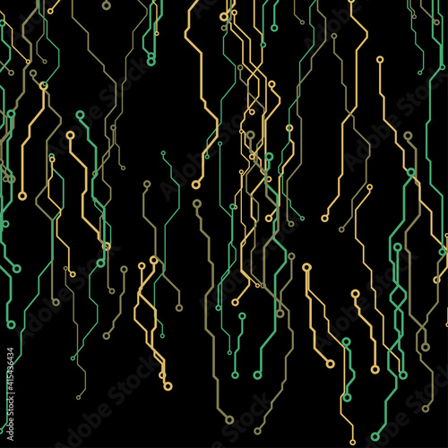 abstract Electronic substrate circuit