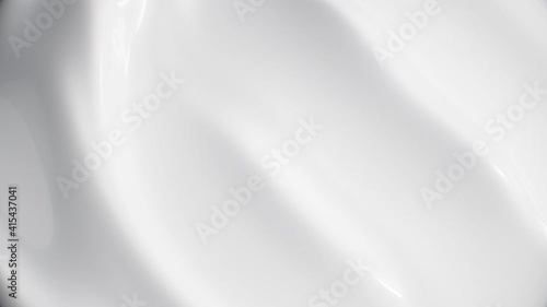 Abstract background luxury cloth or liquid wave. Mockup white background, Silk cloth or Satin  material Abstract white elegant wallpaper design. Seamless loop animation