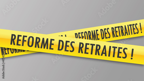 Logo réforme des retraites.