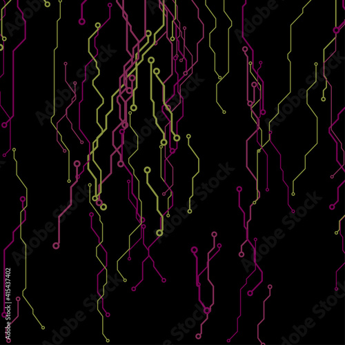 abstract Electronic substrate circuit
