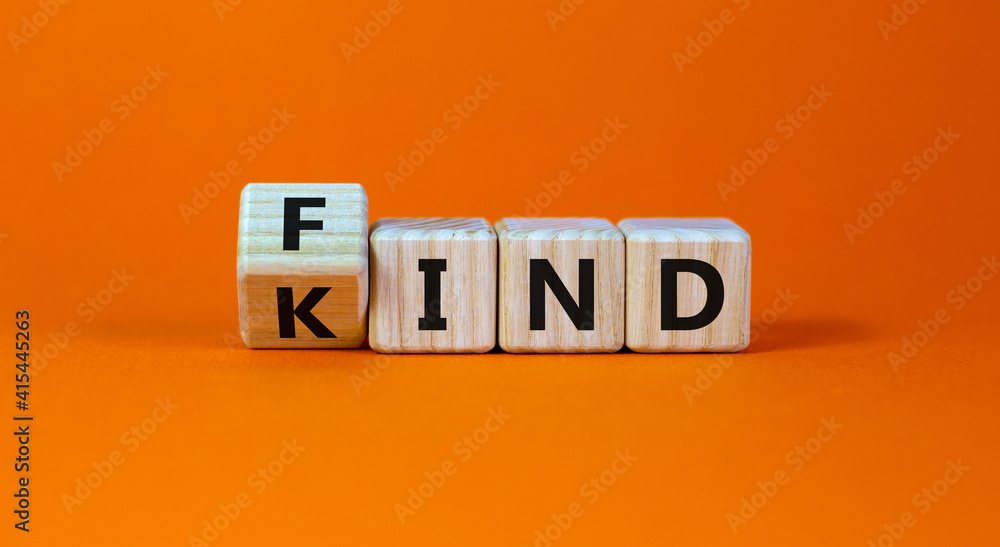 Find your kind symbol Turned cubes with words find kind Beautiful Find your kind symbol Turned cubes with words find kind Beautiful