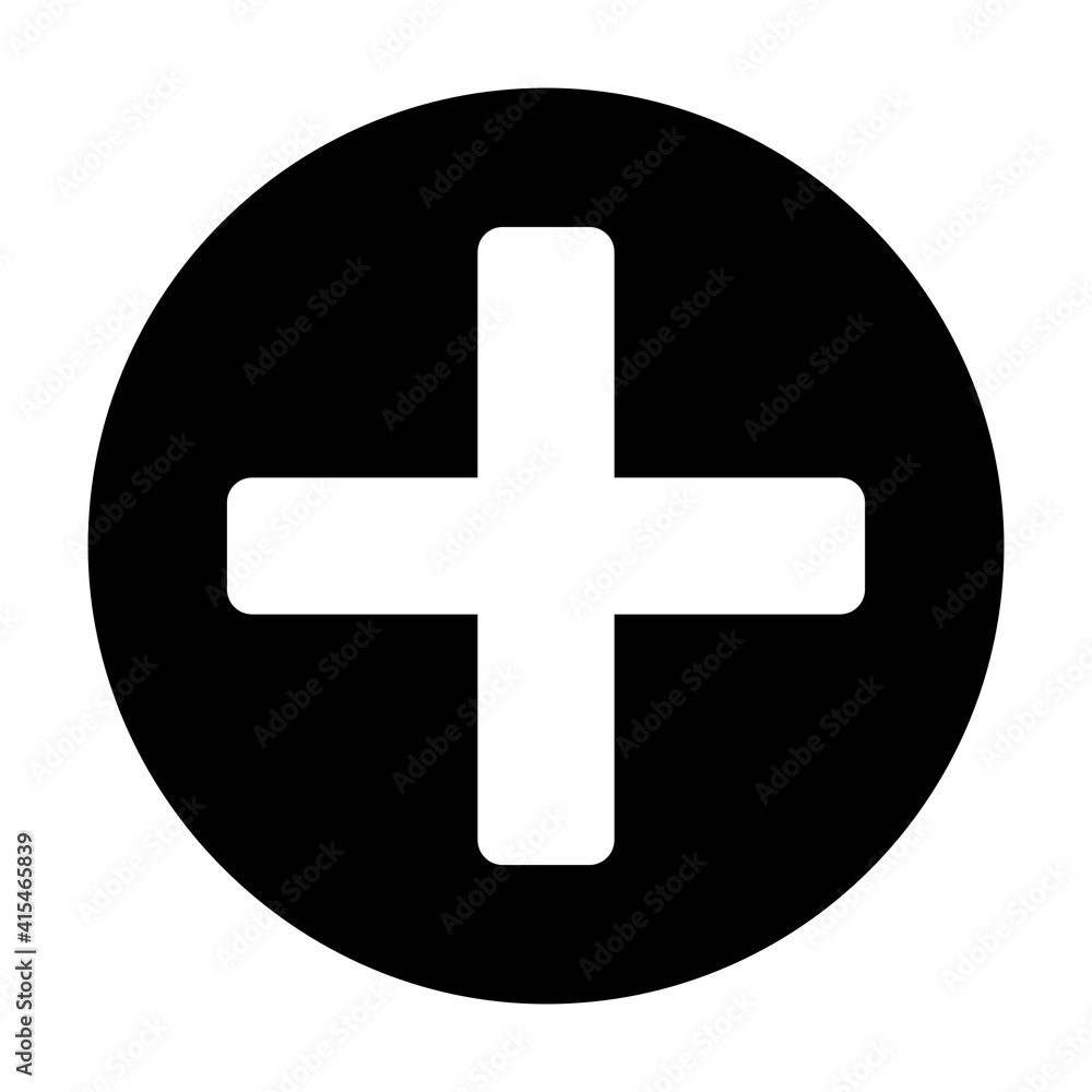 Fototapeta premium Medical symbol, medical icon, pictogram