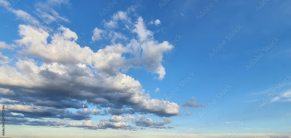 Sky day cloudy background on summer. Space for text. Sky day cloudy background on summer. Space for text.
