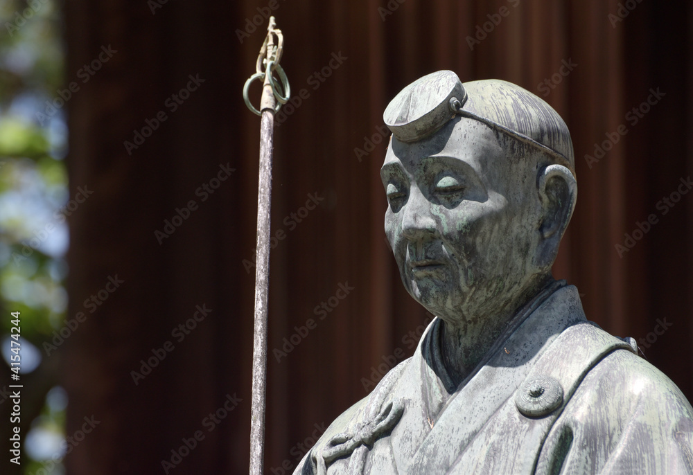 Obraz premium 醍醐寺上醍醐 観賢僧正像 京都市