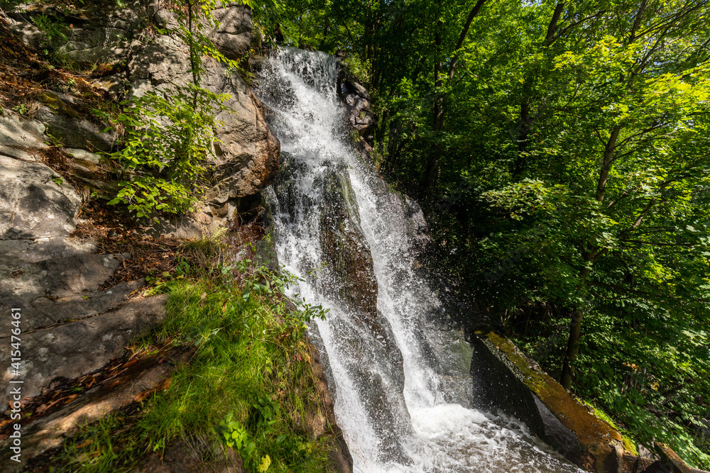 Trusetaler waterfall near Brotterode-Trusetal in Thuringia Trusetaler waterfall near Brotterode-Trusetal in Thuringia