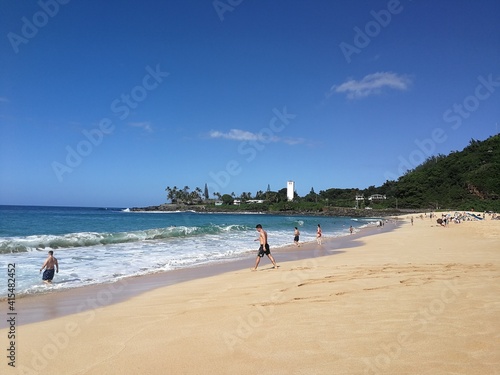 Laniakea Beach, O'ahu, Hawaii - January 2020