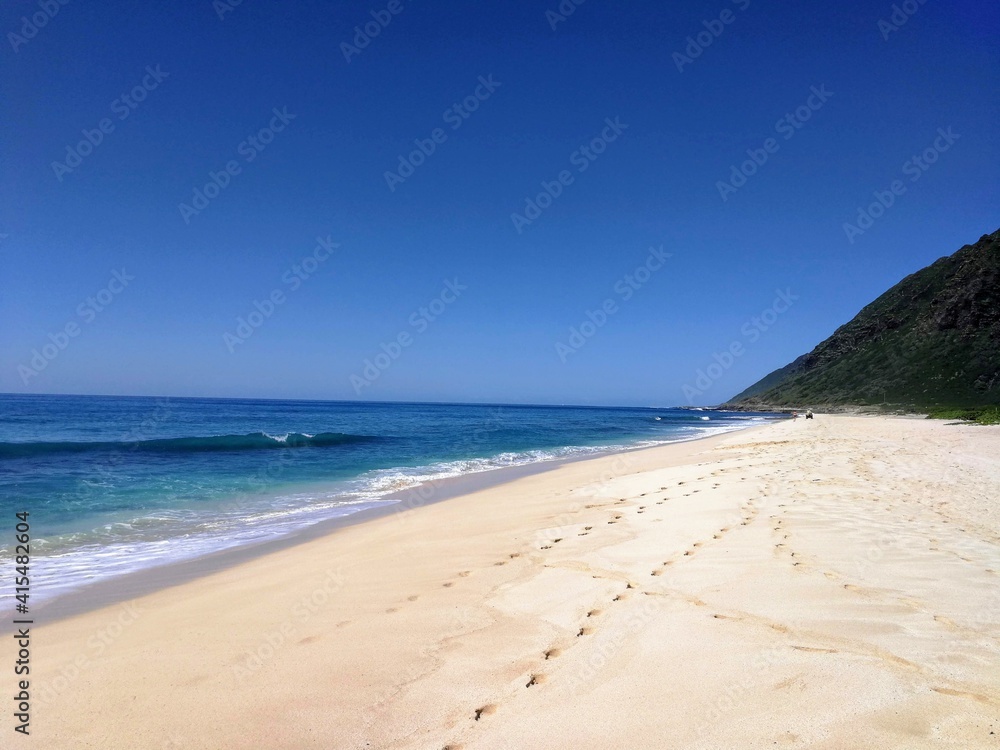 Keaau Beach, O'ahu, Hawaii - January 2020