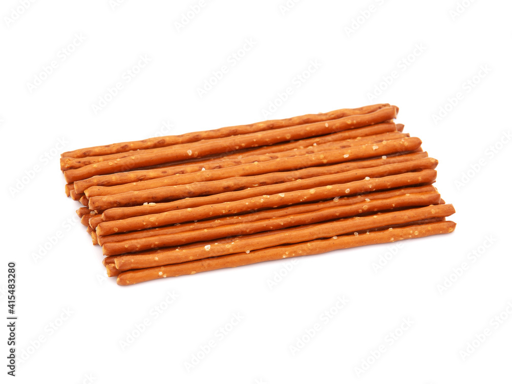 Pretzel sticks isolated on white
Pretzel sticks isolated on white