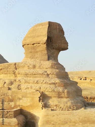 Esfinge de Giza y Pir  mide de Giza  Egipto