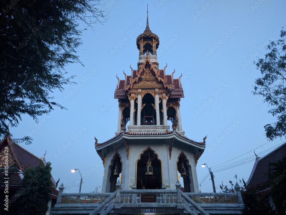 Fototapeta premium Overview of Bangkok, Thailand - February 2017