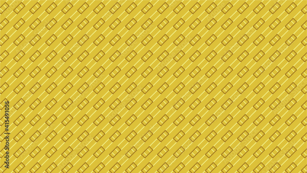 Patrón diagonal de rectángulos largos y chicos invertidos superpuestos con fondo de color amarillo Patrón diagonal de rectángulos largos y chicos invertidos superpuestos con fondo de color amarillo