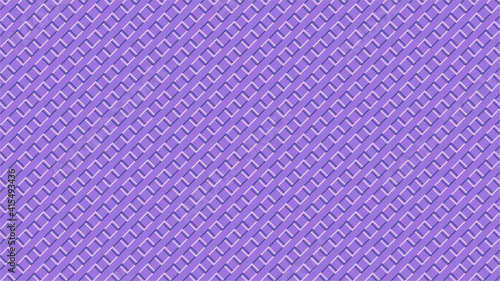 Patrón diagonal de rectángulos chicos superpuestos con fondo de color morado