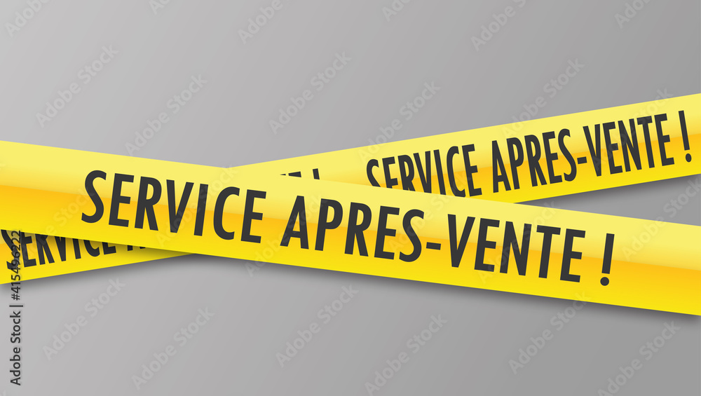Logo service aprèsvente. Stock Vector Adobe Stock