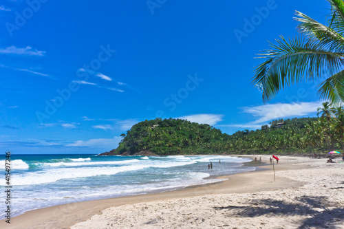 Itacare  Tropical beach view  Bahia  Brazil  South America