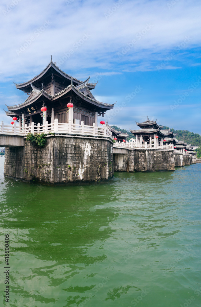 Guangji Bridge, Chaozhou City, Guangdong Province, China Guangji Bridge, Chaozhou City, Guangdong Province, China