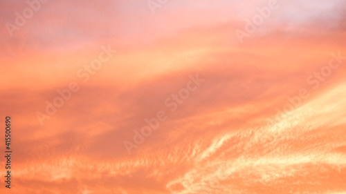 Orange Sky Gradient Wallpaper Background