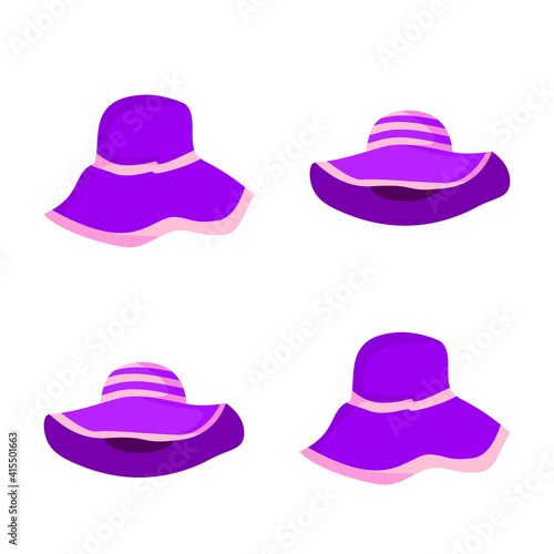 Simple design of Kentucky Derby hat