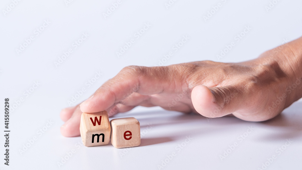 hand holding dice with text for illustration of hand holding dice with text for illustration of