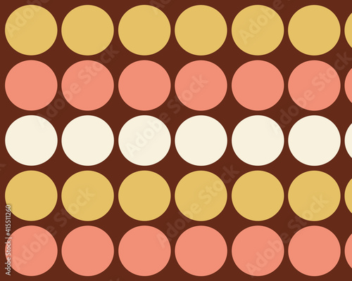 レトロな柄　横