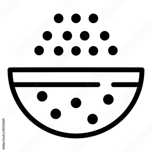 Collecting milk icon. Outline collecting milk vector icon for web design isolated on white background